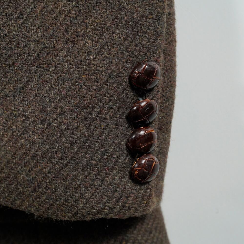 Vintage Women’s Wool Blazer Brown Union Made USA Size 10 Tailored Fit - Picture 13 of 13